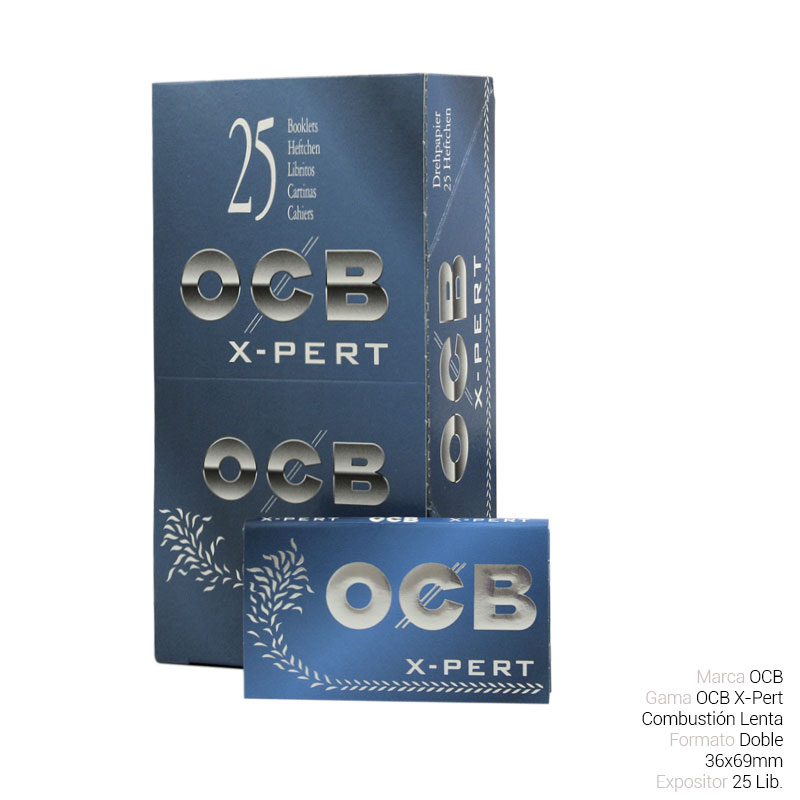 OCB DOBLE N4 XPERT BLUE 25 Lib.