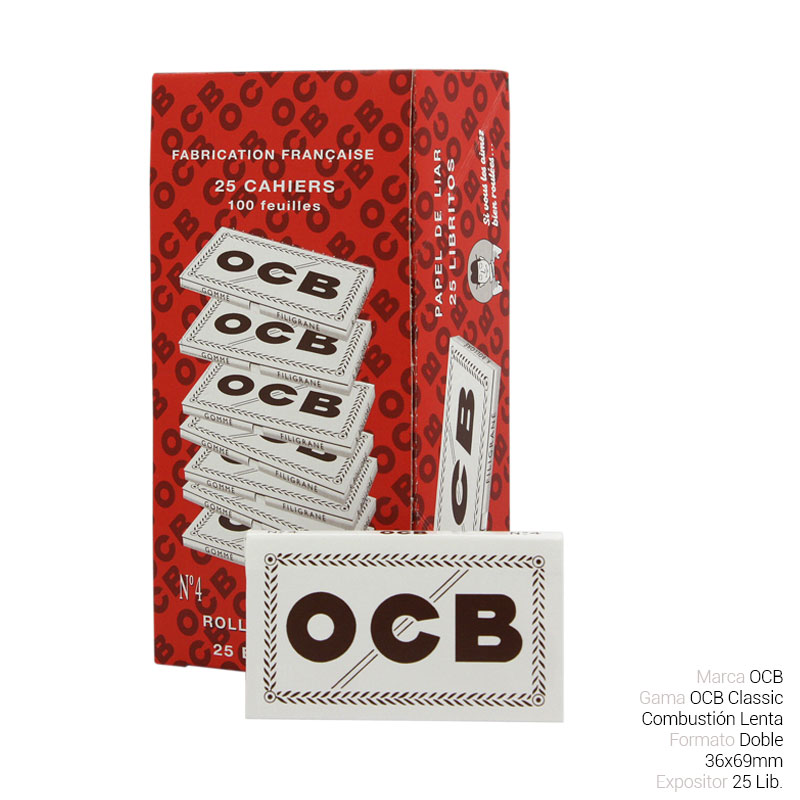 OCB DOBLE N4 CLASSIC 25 Lib.