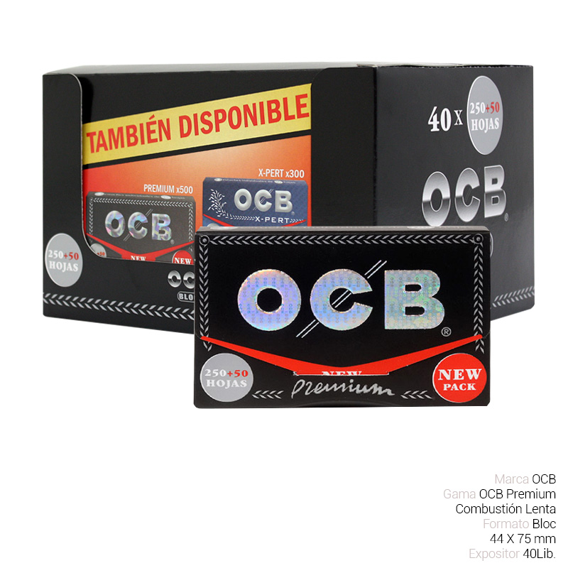 OCB BLOC 300 PREMIUM 40 Lib.