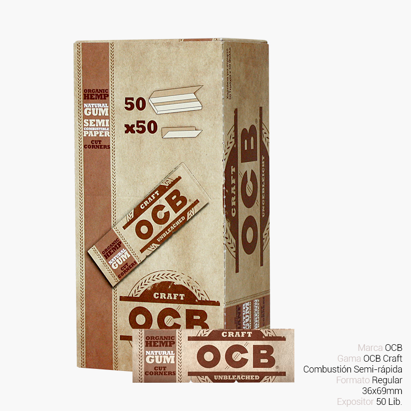 OCB REGULAR N1 CRAFT 50 Lib.