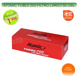 ATOMIC TUBES 200 LONG 50 Uds. TG200XL