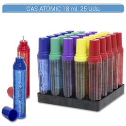 ATOMIC GAS 18 ml. 25 Ud. 01.41603