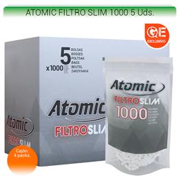 ATOMIC FILTROS SLIM 1000 5 Uds. 01.63004