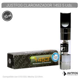 JUSTFOG CLAROMIZADOR 1453 - COMPATIBLE EGO 1,6 ml 5 Ud. 62140020