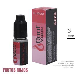COOL VAPS E-LIQUID FRUTOS ROJOS 03 mg 10 ml 1 Ud. CVP019