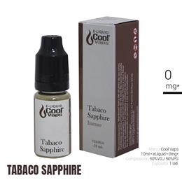 COOL VAPS E-LIQUID TABACO SAPPHIRE 00 mg 10 ml 1 Ud. CVP029