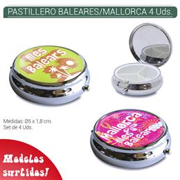 PASTILLERO BALEARES/MALLORCA 4 Uds. B01MA