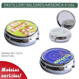 PASTILLERO BALEARES/MENORCA 4 Uds. B01ME