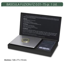 BASCULA FUZION FZ 0.01/75 Gr. BLACK 1 Ud. 10079 [FZ-75]