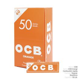 OCB REGULAR Nº1 ORANGE 50 Lib.