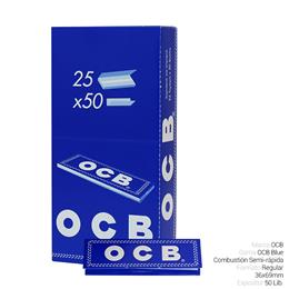 OCB REGULAR Nº1 BLUE CLASSIC CUT CORNER 25 Lib.