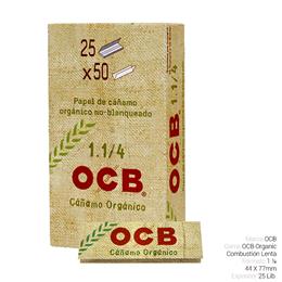 OCB 1 1/4 ORGANIC 25 Lib.