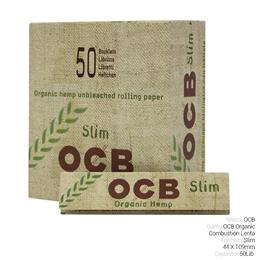 OCB KING SIZE SLIM ORGANIC 50 Lib.