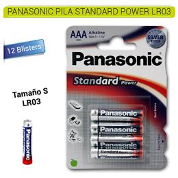 PANASONIC PILA LR03 AAA EVERYDAY POWER 12 Blsters