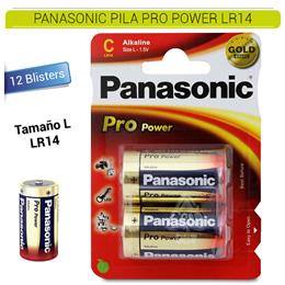 PANASONIC PILA PRO POWER LR14 12 Blsters