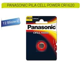 PANASONIC PILA CELL POWER CR1620 12 Blísters