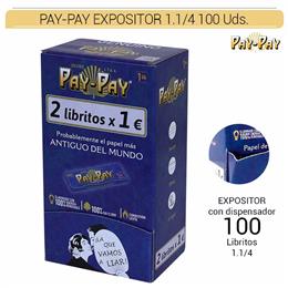 PAY- PAY EXP. 1 1/4 50 HOJAS 100 Lib. EXP78MMPAYPAY
