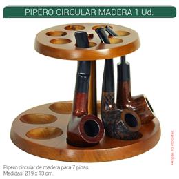 PIPERO COLTON MADERA CIRCULAR 7 PIPAS 1 Ud. 55.58500
