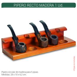 PIPERO COLTON MADERA RECTO 5 PIPAS 1 Ud. 55.58501
