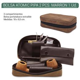 BOLSA ATOMIC PIPA 2 PCS. MARRON 1 Ud. 55.58001