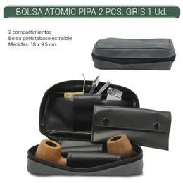 BOLSA ATOMIC PIPA 2 PCS. GRIS 1 Ud. 55.58004