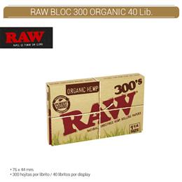 RAW BLOC 300 ORGANIC 40 Lib.