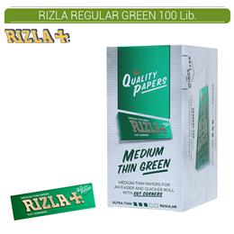 RIZLA REGULAR GREEN 100 Lib.