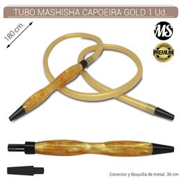 TUBO SHISHA MASHISHA MS CAPOEIRA GOLD 1,8 m. 1 Ud. MSCAPOGD