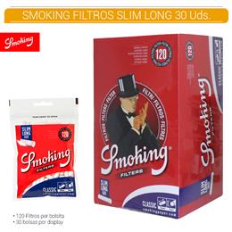 SMOKING FILTROS SLIM LONG CLASSIC 30 Uds.