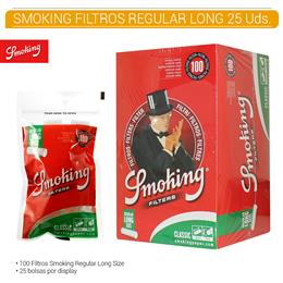SMOKING FILTROS REGULAR LONG CLASSIC 25 Uds.