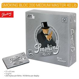 SMOKING BLOC 200 MEDIUM MASTER 40 Lib.