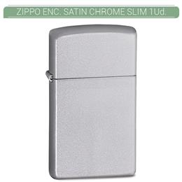 ZIPPO ENC. SATIN CHROME SLIM 1 Ud. 60001179