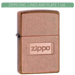 ZIPPO ENC. LINES AND PLATE 1 Ud. 60003783