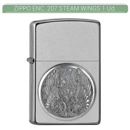 ZIPPO ENC. 207 STEAM WINGS 1 Ud. 2007680