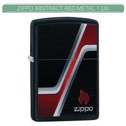 ZIPPO ENC. ZIPPO ABSTRACT RED METAL 1 Ud. 60004667