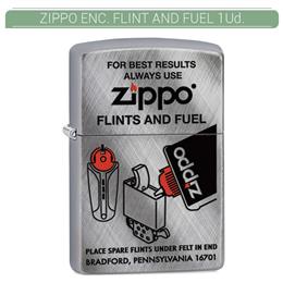 ZIPPO ENC. FLINT AND FUEL 1 Ud. 60001691