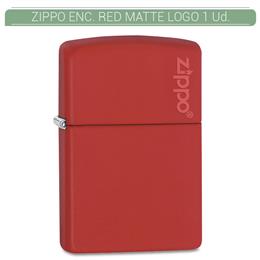 ZIPPO ENC. RED MATTE LOGO 1 Ud. 60001204 [855819]