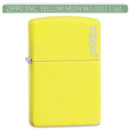 ZIPPO ENC. YELLOW NEON W/LOGO 1 Ud. 60002136