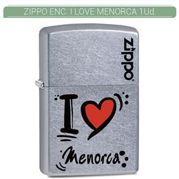 ZIPPO ENC. I LOVE MENORCA 1 Ud. 60002593