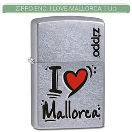 ZIPPO ENC. I LOVE MALLORCA 1 Ud. 60000916