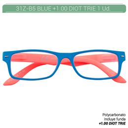 ZIPPO BLUE READING GLASSES +1.00 DIOT TRIE 1 Ud. 31Z-B5-BLU100 2004965