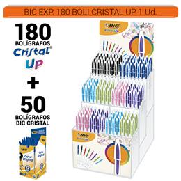 BIC EXPOSITOR CRISTAL UP 180 BOLIS 1 Ud.