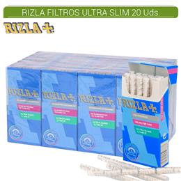 RIZLA FILTROS ULTRA SLIM POP&TIPS 5,7 mm 20 Uds.
